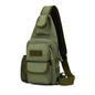 Sling Bag Crossbody Backpack for Men,Handiness Skiing Sling Bag, Lightweight Daypack for Hiking Travel (Green) - color: Green
