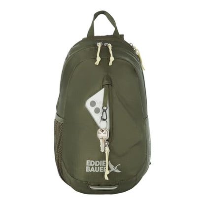 Eddie Bauer Stowaway Packable Sling Bag | Travel | Outdoor | Lightweight | Compact | Ripstop Nylon, Irish Green-10L - color: Irish Green