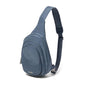 Baggallini Securtex® Anti-Theft Multi Zip Sling - Lightweight 8.6"x15.2" Travel Bag with Locking Zippers & RFID Protection - color: Mist