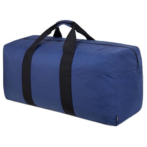 Vorspack Extra Large Duffle Bag for Travel - 150L Duffel Bag for Men Gear Bag for Storage Foldable Weekender Bag for Overnight Camping - Blue - color: Blue, size: 150L