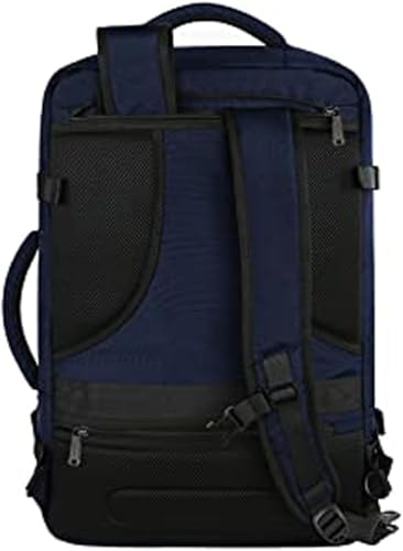Vancropak 35L Traveling Backpack, Airplane Approved Travel Carry on Bag hand luggage, Water Resistant Lightweight Luggage Suitcase Backpack Overnight Weekender Business Daypack Bag for Men Women, Blue - color: Blue, size: Large