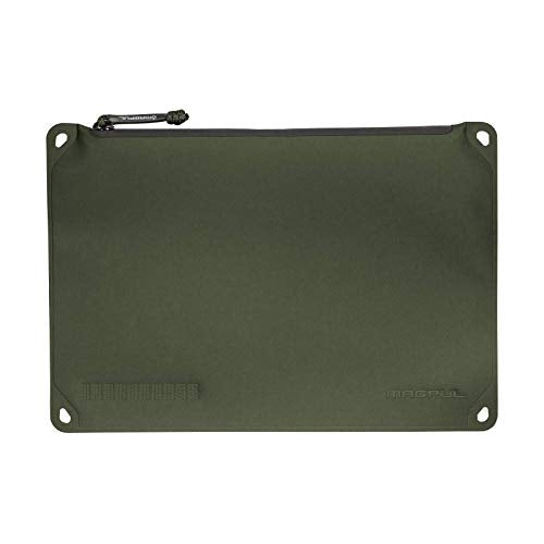 Magpul DAKA Pouch Zippered Tactical Range Tool and Gear Bag - color: Olive Drab Green, size: Large (9" x 13")