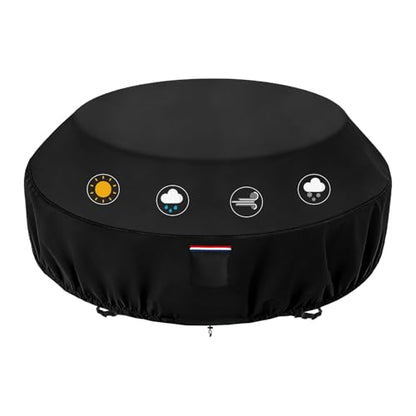Octagon Picnic Table Cover, 91-inch Waterproof Outdoor Picnic Table Cover for 6-8 Seat Patio Table and Chair Set