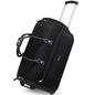 Modoker Rolling Garment Bags, 25in Large Garment Duffle Bag with Wheels, 3 in 1 Garment Suit Luggage Bag, Not Standard Carry-On Size for Women Men Business Travel Weekender, Black - color: 25in-Black