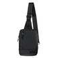 KIWIFOTOS Travel Phone Pouch for Crossbody Sling Bag for iPhone 17 16 15 14 Pro Max iPad mini 6 5 4 Nintendo Switch 2 Water Resistant Smartphone Zipper Chest Bag Adjustable Strap - color: Black Sling Bag