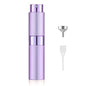 LISAPACK 8ML Atomizer Perfume Spray Bottle for Travel, Empty Refillable Cologne Dispenser, Portable Sprayer (Purple) - color: Purple