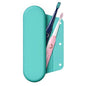 Silicone Electric Toothbrush Travel Case, Manual Toothbrush Travel Cover for Men and Women,Toothbrush Holder for Travel,Gym and More, Fits Most Manual and Electric Toothbrushes - Mint Green - color: Mint Green