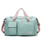 New Sports Tote Gym Travel Luggage Shopping Delivery Weekend Camping Overnight Bag(green) - color: green