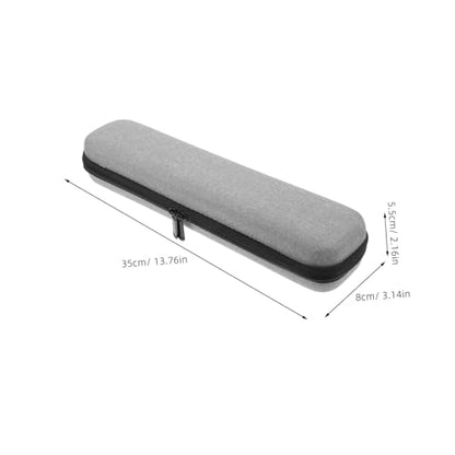 FOMIYES Straightener Travel Case Shockproof Curling Iron Holder for Home Storage Pouch for Hair Tools Grey - color: Grey