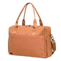 Jadyn Austin Carry-On Travel Duffel Bag for Women, 18” Weekender Bag with Laptop Sleeve, Durable Material, and Trolley Sleeve, Ideal for Work, Gym, and Overnight Trips (Terracotta) - color: Terracotta