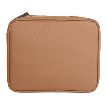 PackIt(R) Freezable Classic Lunch Box, Almond, Built with EcoFreeze(R) Technology, Collapsible, Reusable, Zip Closure With Zip Front Pocket and Buckle Handle, Designed for Fresh Lunch On the Go - color: Almond