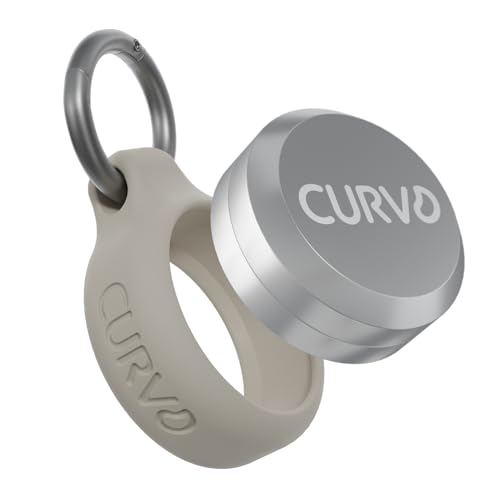 CURVD Premium Carrying Case - Durable Travel Keychain Container, Small Waterproof Holder for Earplugs, Pills, Coins Compatible with Loop, Eargasm & Vibes, or Compact Mini Purse Pill Box Container - color: Honey, size: 1 Pack
