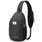 SKYSPER Sling Bag Anti Theft Crossbody Bag RFID Lightweight Travel Shoulder Chest Bag for Hiking Walking - color: Black