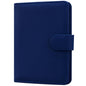 HOTCOOL Passport Holder Travel Essentials Airplane & Cruise Essentials Ship Leather Wallet Cover Case RFID Blocking Women & Men Vacation Travel Accessories Gifts Deals, Litchi - Navy Blue - color: A Litchi Navy
