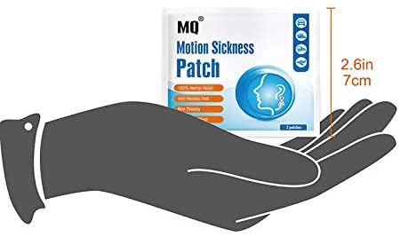 MQ Motion Sickness Patch,40 Count,Non Drowsy Sea Sickness Patches Behind Ear for Cruise Ship Travel, Waterproof Car Sick Patches Fast Acting & Long Last 72H - size: 40 Count (Pack of 2)