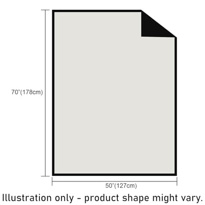 Luxury Grey Throw Blanket with Rose Gold Foil Print- 50x70 Inch, Soft Cozy Plush Fuzzy Exquisite Design Fleece Blankets and Throws for Couch Bed Travel Camping Use - color: Grey, size: 50 X 70 Inches