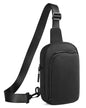 CHOLISS Small Crossbody Bags for Women and Men, Sling Bag for Women and Men Trendy, Fanny Packs Chest Bag with Extended Strap - color: Black