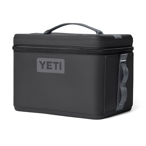 YETI Daytrip 9L Insulated Soft Cooler Lunch Box, Charcoal - color: Charcoal