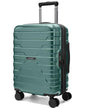 BAGSMART Carry On Luggage 22x14x9 Airline Approved with Spinner Wheels,Lightweight 20 Inch Luggage with TSA Lock,Expandable Hard Shell Carry On Suitcases for Men Women,Pine Green - color: Pine Green