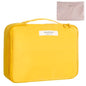 Queboom Travel Makeup Bag Cosmetic Bag Makeup Bag Toiletry bag for women and men (Yellow) - color: Yellow