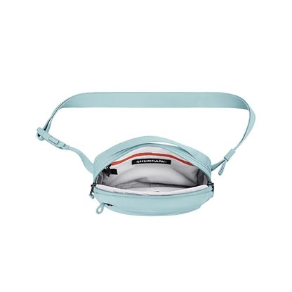 Sherpani Hyk, Small Sling Bag, 1L Belt Bag, Lightweight Travel Fanny Pack, Sling Crossbody Purse with RFID Blocking - color: Surf
