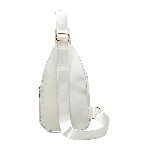 AOSTIHOT Crossbody Small Sling Backpack Sling Bag for Women, Chest Bag Daypack Crossbody for Travel Sport Running Hiking Beige - color: Beige