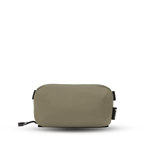 WANDRD Tech Bag, Small - Travel Bag and Tech Organizer for Everyday Carry - Weather-Resistant and Durable for Hiking, Camping, Sport, and More (Yuma Tan) - color: Yuma Tan, style: Small