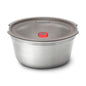 BLACK + BLUM Lunch Bowl - Reusable Meal Prep Containers for Picnic & Camping - Microwavable Stainless Steel Lunch & Dinner Food Storage Box with Leak Proof Lid - Dishwasher & Oven Safe - Medium 32oz - size: Large Bowl (950ml)
