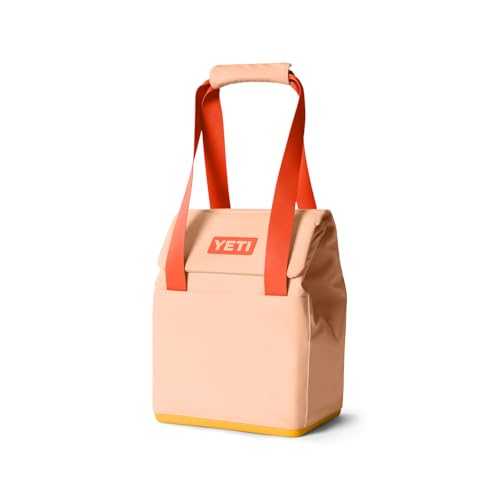 YETI Daytrip 14L Insulated Soft Cooler Tote Bag - color: Peach/Beekeeper