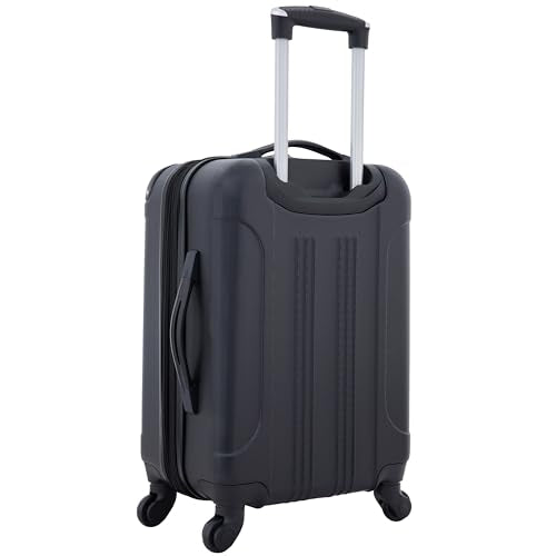 Travelers Club Chicago Hardside Expandable Spinner Luggage, Black, 22" Carry-On - color: Black, size: 22" Carry-On