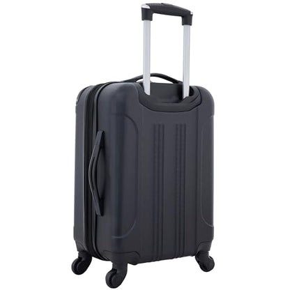 Travelers Club Chicago Hardside Expandable Spinner Luggage, Black, 22" Carry-On - color: Black, size: 22" Carry-On