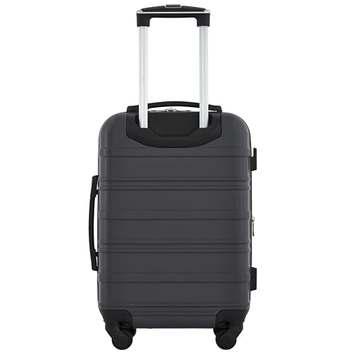 Travelers Club Phoenix Luggage, Blackened Pearl, 22-Inch Carry-On - color: Blackened Pearl, size: 22" Carry-On