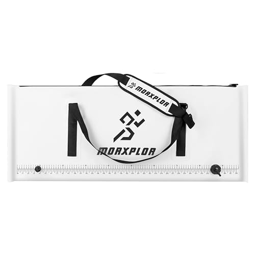 MORXPLOR Insulated Fish Cooler Bag for Fishing 41x17 47x17In 50x20In 60x24 72x30 80X40 Inches,Large Insulated Fish Kill Bag,Fishing Catch Bag Cooler with Water-resistant Zipper - color: 100 White