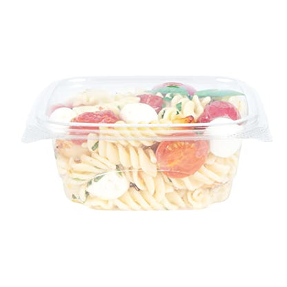 Restaurantware Thermo Tek 16 Ounce Deli Food Containers 100 Anti-Fog Hinged Lid Containers - Freezable Rectangle Clear Plastic To Go Food Containers Disposable - size: 16 oz