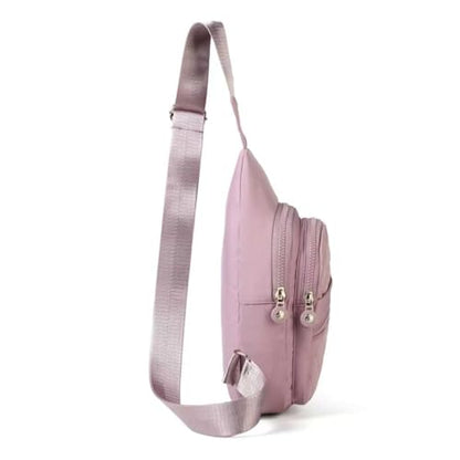 AOSTIHOT Crossbody Small Sling Backpack Sling Bag for Women, Chest Bag Daypack Crossbody for Travel Sport Running Hiking Purple - color: Purple