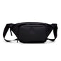 RAINS Bum Bag - Black Waterproof Unisex Sling Bag for Men and Women - Adjustable Strap, Coated Zip Closure - Crossbody Belt Bag for Travel and Everyday Use - 2 Year Warranty - size: Standard