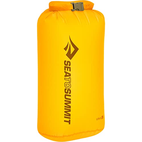 Sea to Summit Ultra-Sil Dry Bag, Ultralight Waterproof Dry Storage - color: Zinnia Yellow, style: 3 Liter