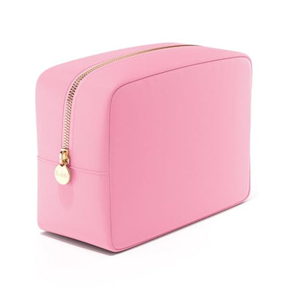Embla Large Makeup Bag and Waterproof Nylon Travel Toiletry Bag, Large Capacity Cosmetic Zipper Pouch, Light Pink - color: Flamingo, size: Large