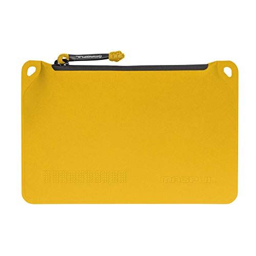 Magpul DAKA Pouch Zippered Tactical Range Tool and Gear Bag - color: Yellow, size: Small (6" x 9")