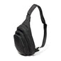Baggallini Securtex® Anti-Theft Multi Zip Sling - Lightweight 8.6"x15.2" Travel Bag with Locking Zippers & RFID Protection - color: Black