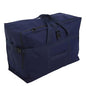 Arxus Large Duffel Bag, Waterproof Carry on Weekend Overnight Storage Bag over Luggage for Airline, Travel, Camping, Moving - color: 120L-Dark Blue