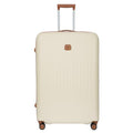 Bric's Taormina Ultra-Light Checked Luggage – Expandable Hard Shell Suitcase with TSA Lock, Anti-Tamper Zippers & 360 Spinner Mobility Wheels - 32 Inch, Cream - color: Cream, size: Checked-Extra Large