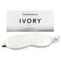 TheSleepGuard Pure Silk Sleep Mask [100% 6A Mulberry Silk, 22 Momme] Light Blocking Travel Essentials. Eye Masks for Sleeping. Black Oeko-Tex Blindfold. Eye Covers for Men & Women - color: Ivory White