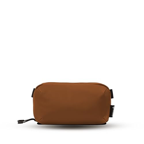 WANDRD Tech Bag, Small - Travel Bag and Tech Organizer for Everyday Carry - Weather-Resistant and Durable for Hiking, Camping, Sport, and More (Sedona Orange) - color: Sedona Orange, style: Small