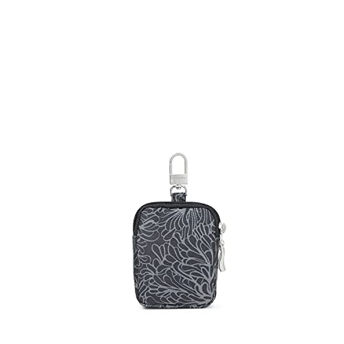 Baggallini womens On the Go Mini Pouch - color: Midnight Blossom Print