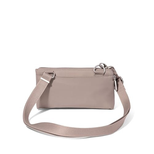 Baggallini Classic Anti-Theft Mini Wallet Crossbody - color: Moonrock