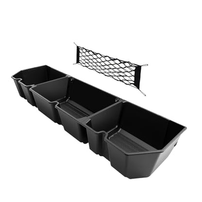 VaultsOnWheels Under Seat Storage Box Compatible with 2026 2025 2024 2023 2022 2017-2021 Honda Ridgeline Accessories Custom Fit Durable Detachable Rear Underseat Organizer - size: Ridgeline|2017+|Rear underseat storage