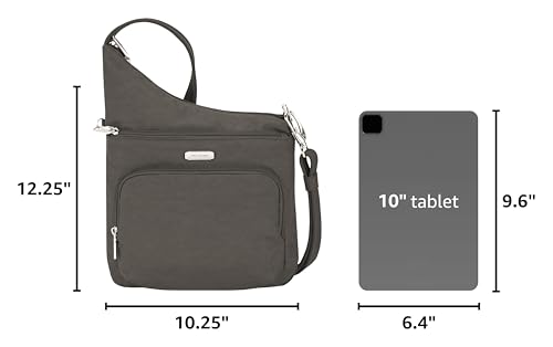 Travelon: Essentials - Anti-Theft - North/South Crossbody Bag - color: Smoke