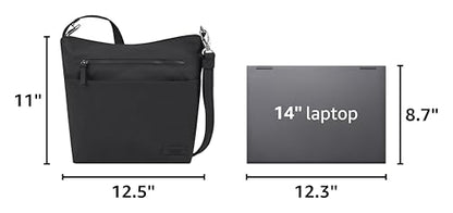 Travelon Anti-theft Metro Crossbody - color: Black