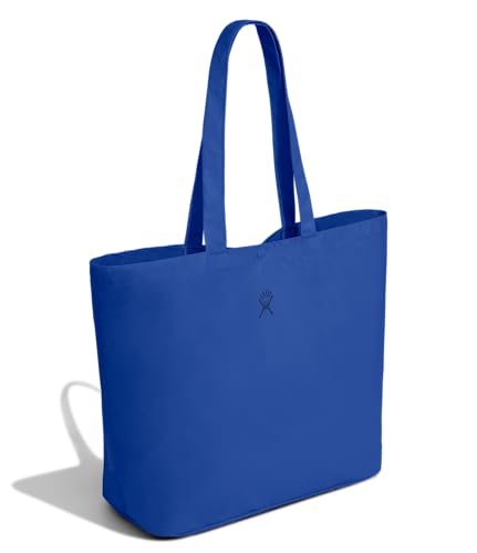 Hydro Flask Tote Bag - Everyday Reusable Travel Bag - Packable for Shopping & Grocery in 20L Capri Blue - color: Capri Blue